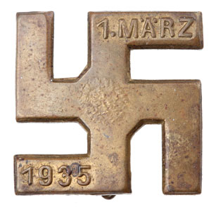 Saar 1. Marz Badge
