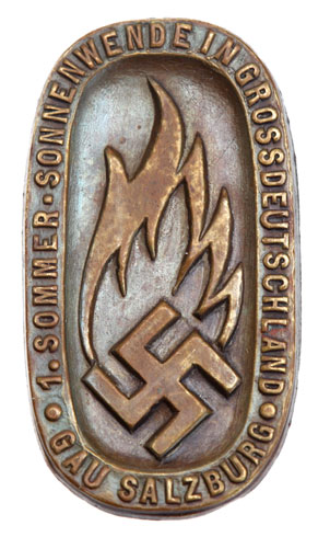 NSDAP 1st Summer Solstice in Greater Germany Gau Salzburg - June 1939