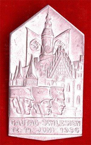 Gautag Schleisien Badge 1936