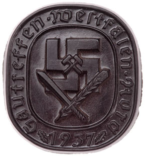 1937 Gau Westfalen-Nord - Gelsenkirchen Badge