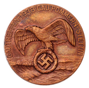 Gau Pommern Stettin 1938