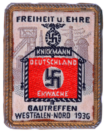 1936 Gau-Treffen Westfalen Nord Badge