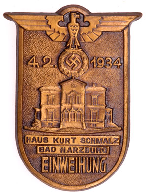 Kurt Schmalz House Inauguration - Spa Harzburg 1934