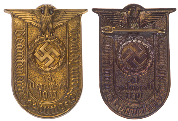 1933 Braunschweig Official’s Rally Badge