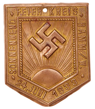 Kreis Hamm / W. Summer Solstice Bonnfire Badge