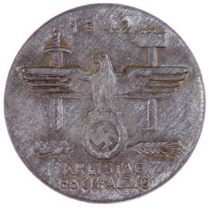 1942 Kreistag Esch Alzig Badge