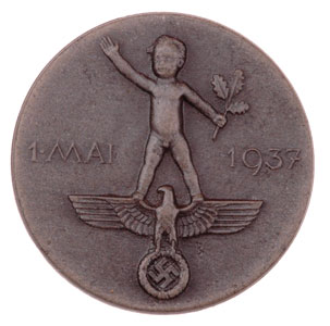 1937 NSDAP May Day Badge