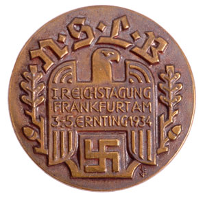 First National Teacher's Day Convention Badge 1934