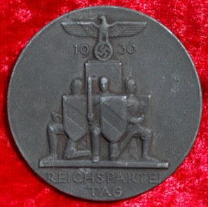 1936 Reichs Party Day Badge