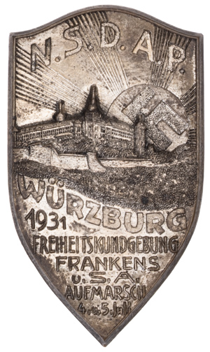 NSDAP Freedom Rally Wurzburg 1931