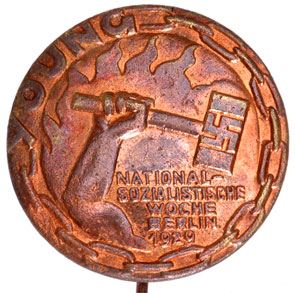 1929 Anti Young Plan Stickpin