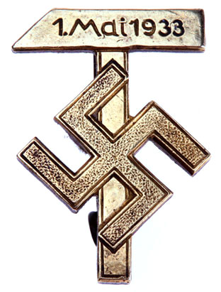 May 1st 1933 Badge