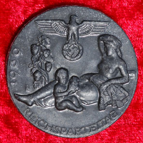 1939 Reichs Party Day Badge