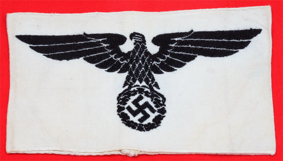NSDAP State Service Armband - White Variant