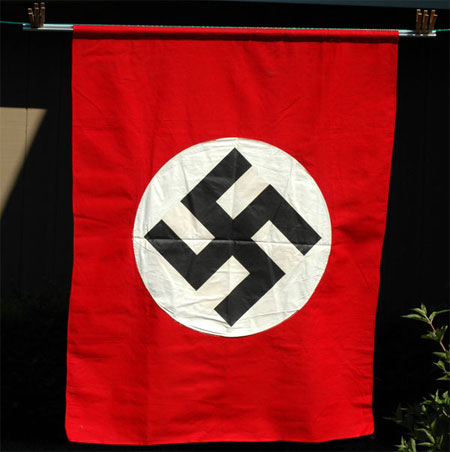 Large NSDAP Window Banner