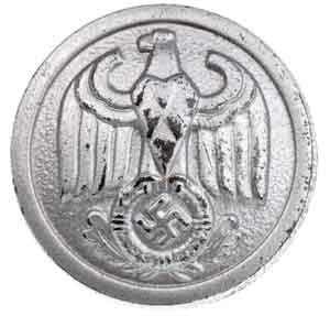 Silver Diplomatic Tunic Button