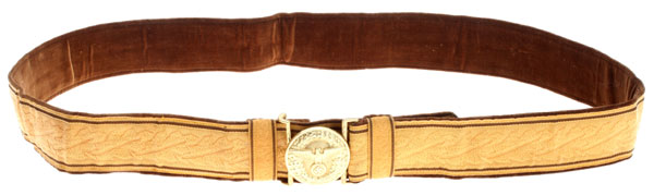NSDAP High Leader Brockade Belt & Buckle