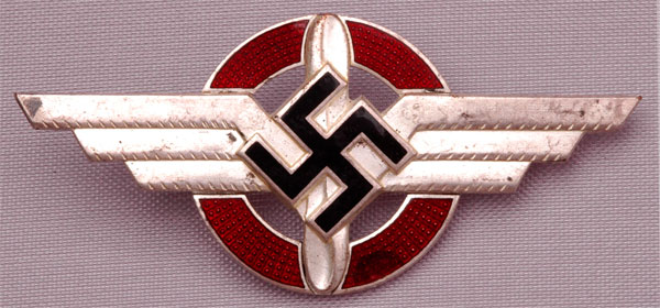 DLV Visor Cap Badge - S&L