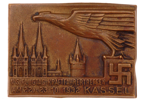 NS Flyers Meeting Badge Kassel Oct 22-23 1932