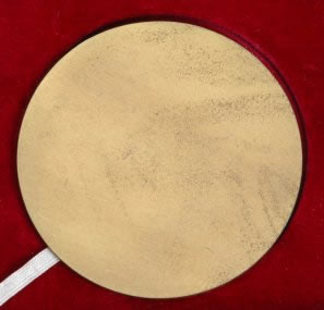 Bronze plated aluminum, 82 mm