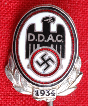 1934 DDAC Boxed Honor Stickpin