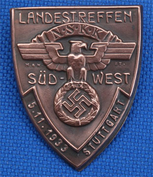 NSKK Southwest Group Meeting Badge 1933