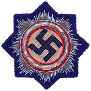 Kriegsmarine German Cross in Silver