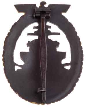 unmarked High Seas Fleet Badge