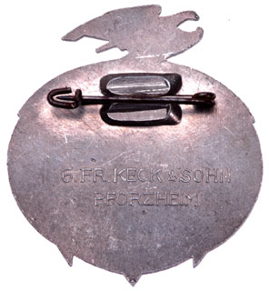 German Seafaring Day Badge - Keck & Sohn Sept 25-26, 1935