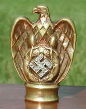 Navy Honor Dagger Pommel with Diamonds