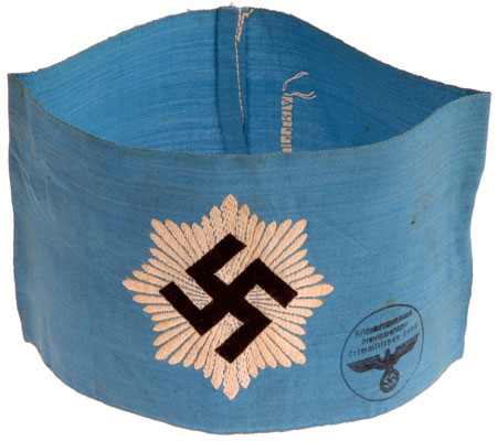 RLB Armband - marked "Bevo Wuppertal" in bevo letters