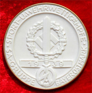 1939 SA Gruppe Bayer-Ostmark Sports Medallion