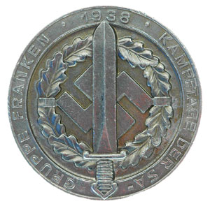1938 SA Gruppe Franken Sports Badge