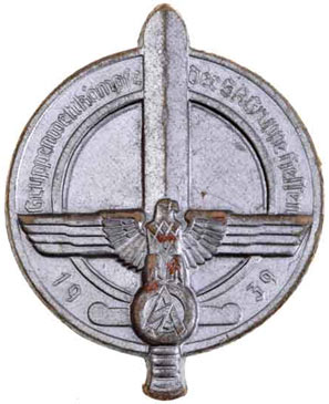 1939 SA Group Hessen Sports Badge