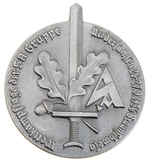 1936 SA Group Niedersachsen Sports Meet Badge