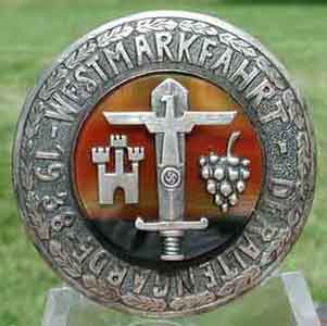 1938 SA Gruppe Westmark Old-Guard March Badge