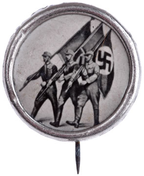Early SA Supporter Pin - 3 Standard Bearers