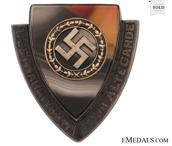 WESTMARKFAHRT 1938 ALTEGARDE BADGE