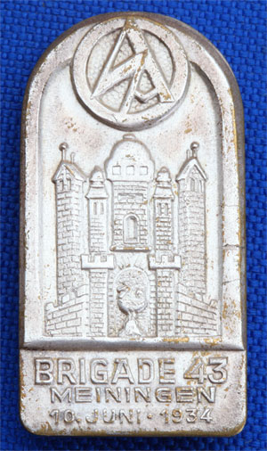 SA Brigade 43 Badge