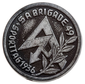SA Brigade 49 Sportsday Badge 1936