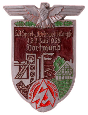 SA Gruppe Westfalen 1938