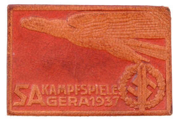 SA Kampfspiele Badge Gera 1937