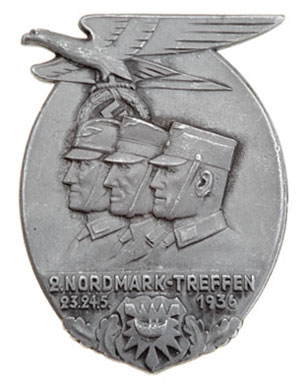 2nd SA/NSKK Nordmark Meeting Badge May 23-24, 1936