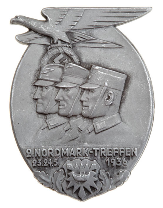 2nd SA/NSKK Nordmark Meeting Badge May 23-24, 1936