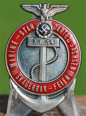 SA Marine Standarte 2 Sachsen Skagerrak - Feier, June 3, 1934