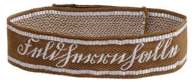 Feldherrnhalle Officer's Cuff Title