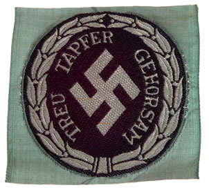 SS Schuma Police Shoulder Patch