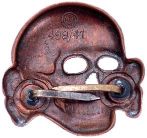 SS Visor Hat Skull - 499/41