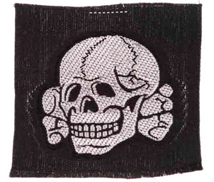 SS M43 EM/NCO Overseas Cap Bevo Skull