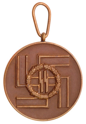 SS 8 Year Boxed Long-Service Medal